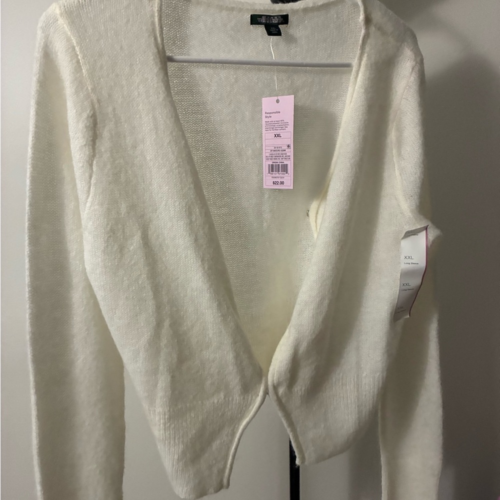 Wild Fable Cream Women's Cardigan